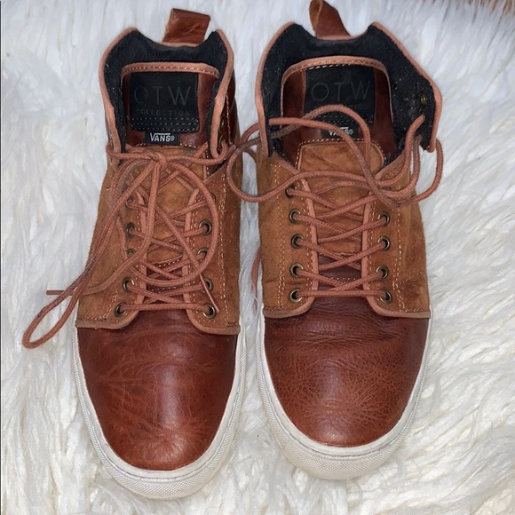 Vans OTW Collection. Brown leather/suede - Picture 1 of 6